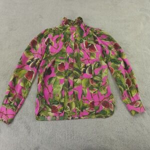 Dolce Gabbana Silk Top Fig Print‎